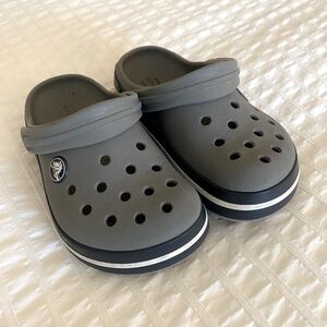 Toddler Crocs - Grey Crocband C10